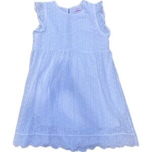 YOU FOUND MY HEART WHITE ROUND NECK LACE ROMPER DRESS Pinky Lily MEDIUM